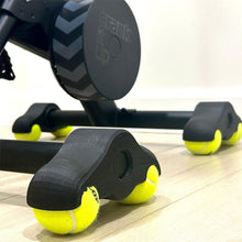 Laden Sie das Bild in den Galerie-Viewer, Balancefüße für Indoor-Cycling-Wippplatten mit 4 Stück Tennisbällen
