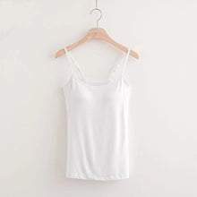 Laden Sie das Bild in den Galerie-Viewer, Locker sitzendes Tank-Top mit integriertem BH
