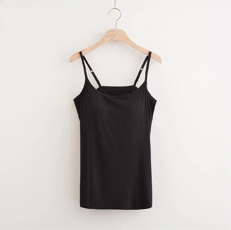 Locker sitzendes Tank-Top mit integriertem BH