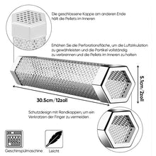 Laden Sie das Bild in den Galerie-Viewer, 12&#39; Pellet-Räucherrohr für alle Grills oder Räuchergeräte
