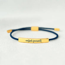 Laden Sie das Bild in den Galerie-Viewer, UNF♥CK YOURSELF TUBE BRACELET
