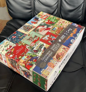 🎄Weihnachts-Adventskalender-Puzzle 1000teilig🎅