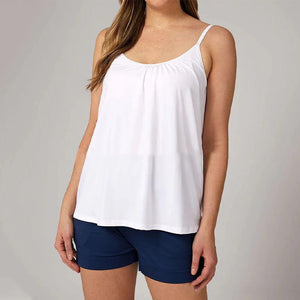 Locker sitzendes Tank-Top mit integriertem BH