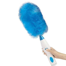 Laden Sie das Bild in den Galerie-Viewer, 360° Drehrung Einstellbare Elektrische Feder Duster mit 2 Duster Köpfe
