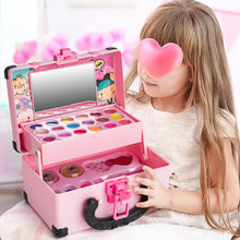 Laden Sie das Bild in den Galerie-Viewer, Waschbares Make-up-Schönheitsset für Kinder
