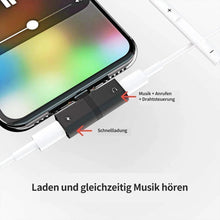 Laden Sie das Bild in den Galerie-Viewer, 4 in 1 Kopfhörer Blitzadapter für iPhone
