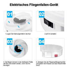 Laden Sie das Bild in den Galerie-Viewer, USB Elektrisches Fliegenfallen-Gerät, weiß
