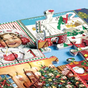 🎄Weihnachts-Adventskalender-Puzzle 1000teilig🎅