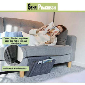 Bettaufhänger-Aufbewahrungstasche aus Filz für Bett/Sofa/Tisch