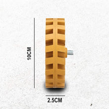Laden Sie das Bild in den Galerie-Viewer, 4 Zoll Radiergummi Rad, Abziehbildern Entfernung Werkzeug

