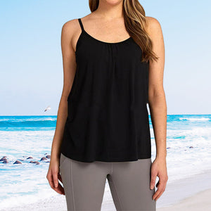 Locker sitzendes Tank-Top mit integriertem BH