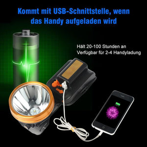 Super helle Scheinwerfer wiederaufladbare LED-Strahler