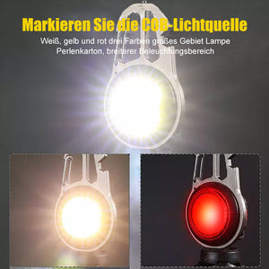 Multifunktionale Tragbare Wiederaufladbare Schlüsselbundlampe