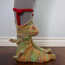 Laden Sie das Bild in den Galerie-Viewer, Süße Gestrickte Tiersocken
