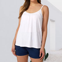 Laden Sie das Bild in den Galerie-Viewer, Locker sitzendes Tank-Top mit integriertem BH
