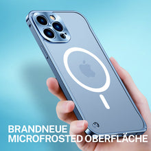 Laden Sie das Bild in den Galerie-Viewer, Magnetische Handyhülle für iPhone mit Metallrahmen
