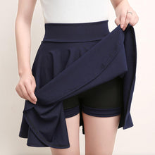 Laden Sie das Bild in den Galerie-Viewer, A-line elastische Taille Plissee Shorts Rock
