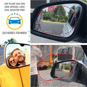 Anti-Regen Auto-Rückspiegel Aufkleber