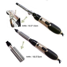 Laden Sie das Bild in den Galerie-Viewer, 7in1 Professionelle multifunktionale Styling-Tools Breite Bürste Haartrockner Glätteisen Kamm Clip Pipe Roller Brush
