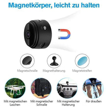 Laden Sie das Bild in den Galerie-Viewer, 1080p magnetische WiFi Mini Kamera
