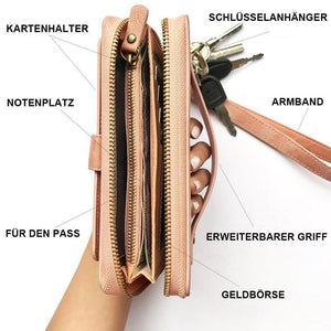 3 in1  Praktische  Handtasche Mit Magnetischer Telefonkasten